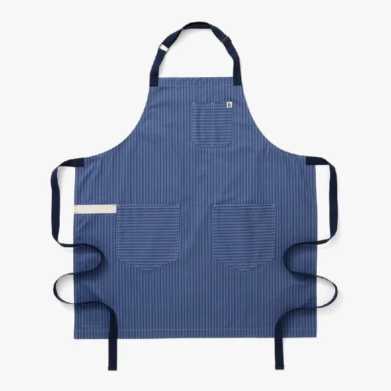 Capri Blue Stripe Essential Apron