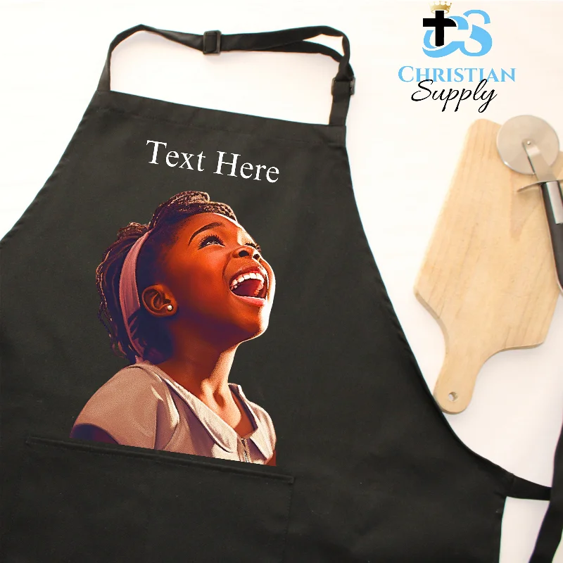 Girl with a Heart of Worship Apron