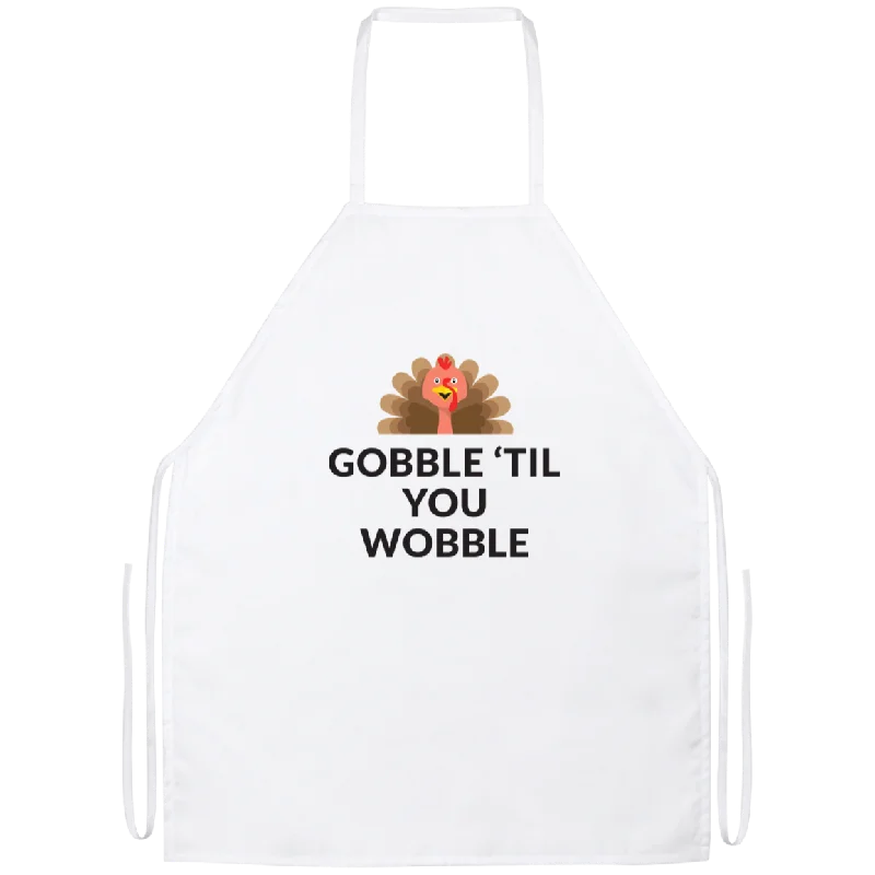 Gobble Til You Wobble Apron