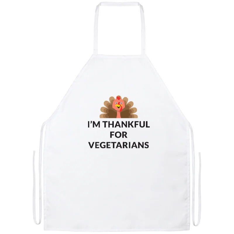 I'm Thankful For Vegetarians Apron