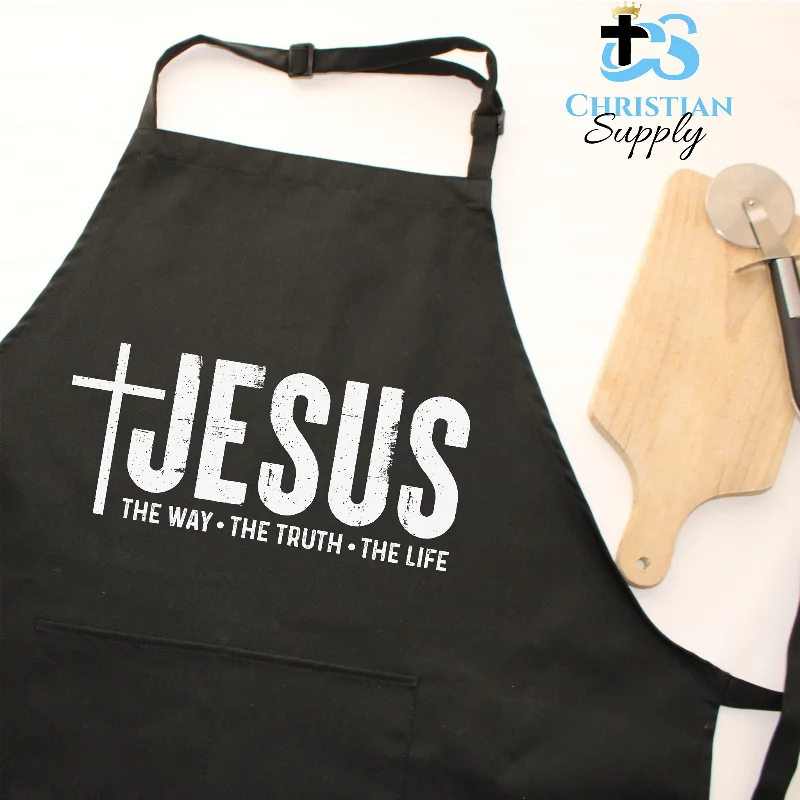 Jesus the Way Truth and Life Apron