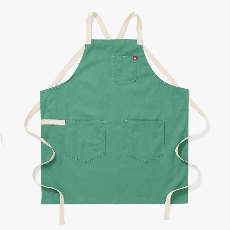 Julep Green Crossback Apron