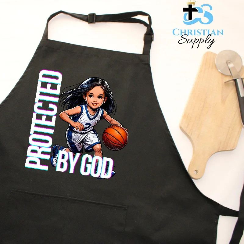 Kids Christian Basketball Player 2 Apron