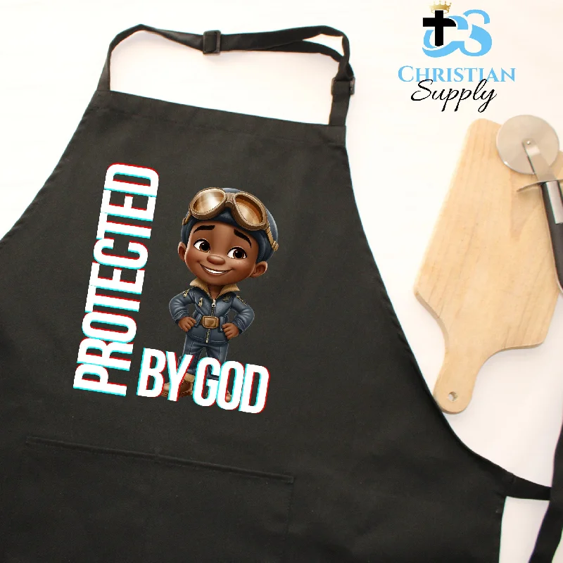 Kids Christian Boy Pilot 3 Apron