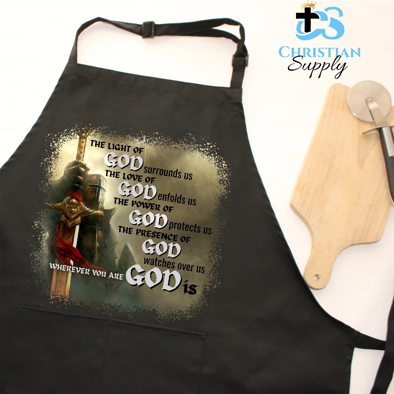 Light of God Warrior Apron