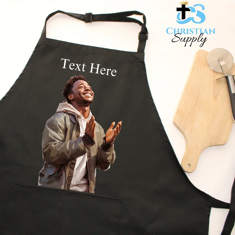 Praising Man Apron