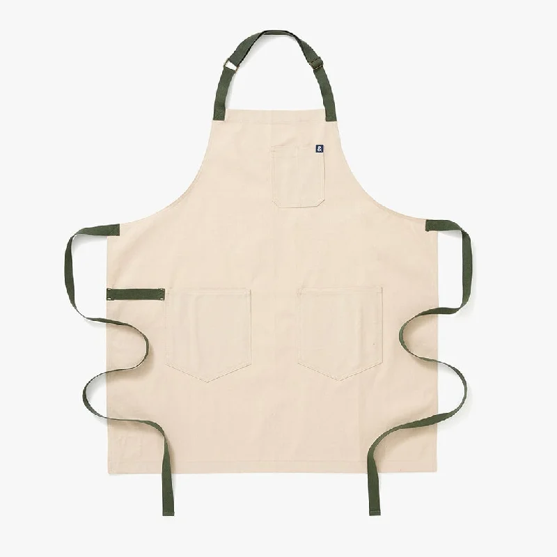 Sage White Apron - Essential