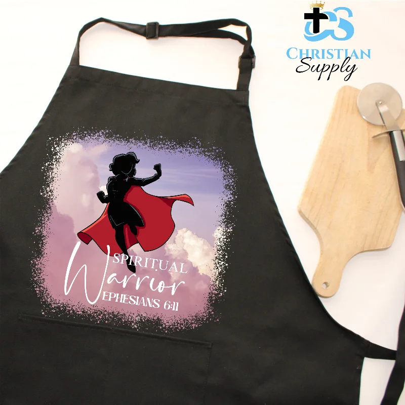 Spiritual Warrior Woman Apron