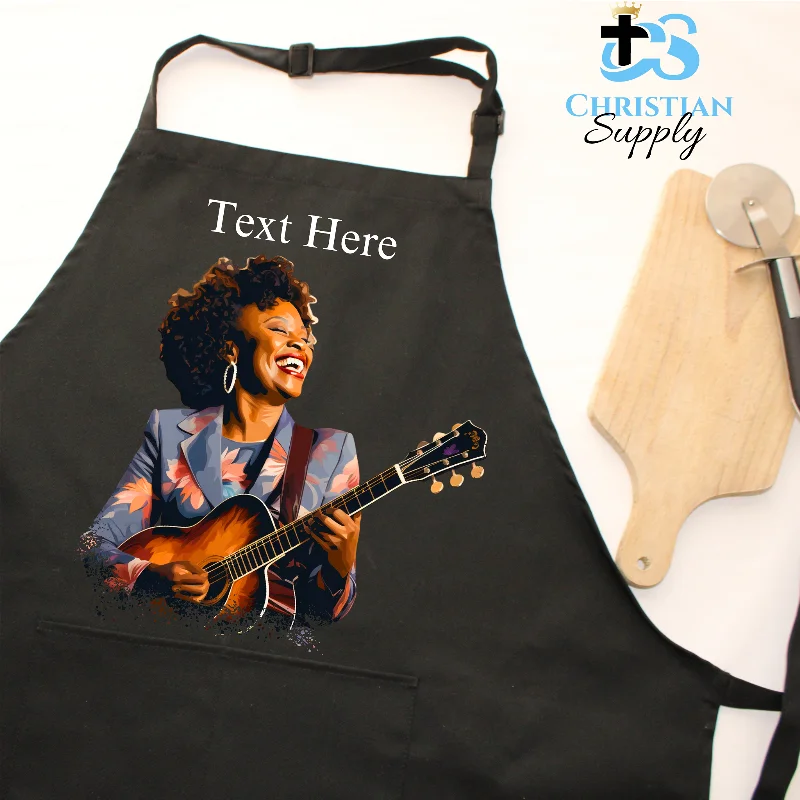 Joyful Songstress Guitar Apron