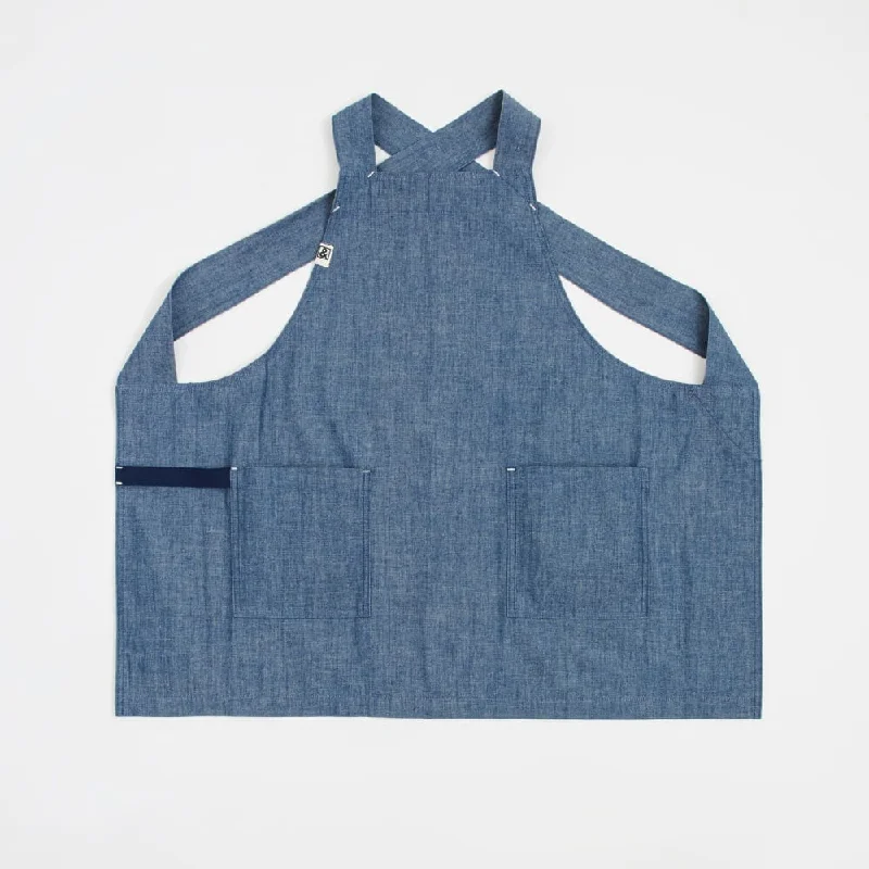 Blue Salt Chambray Smock