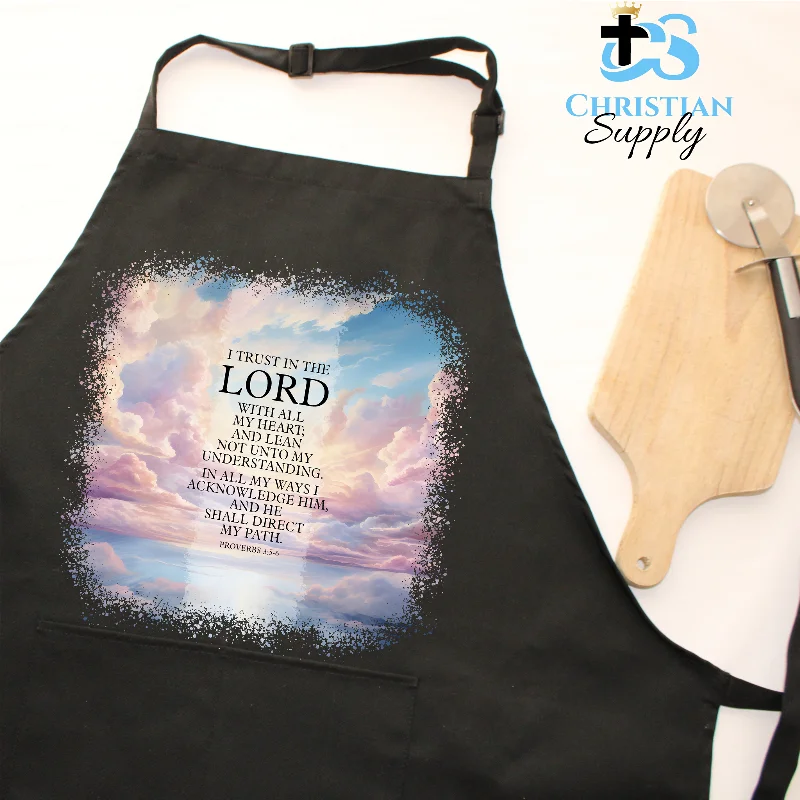 Trust in the Lord Clouds Apron