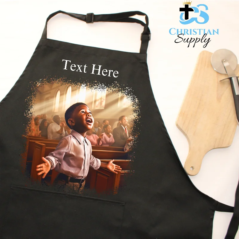 Church Boy Worship Apron