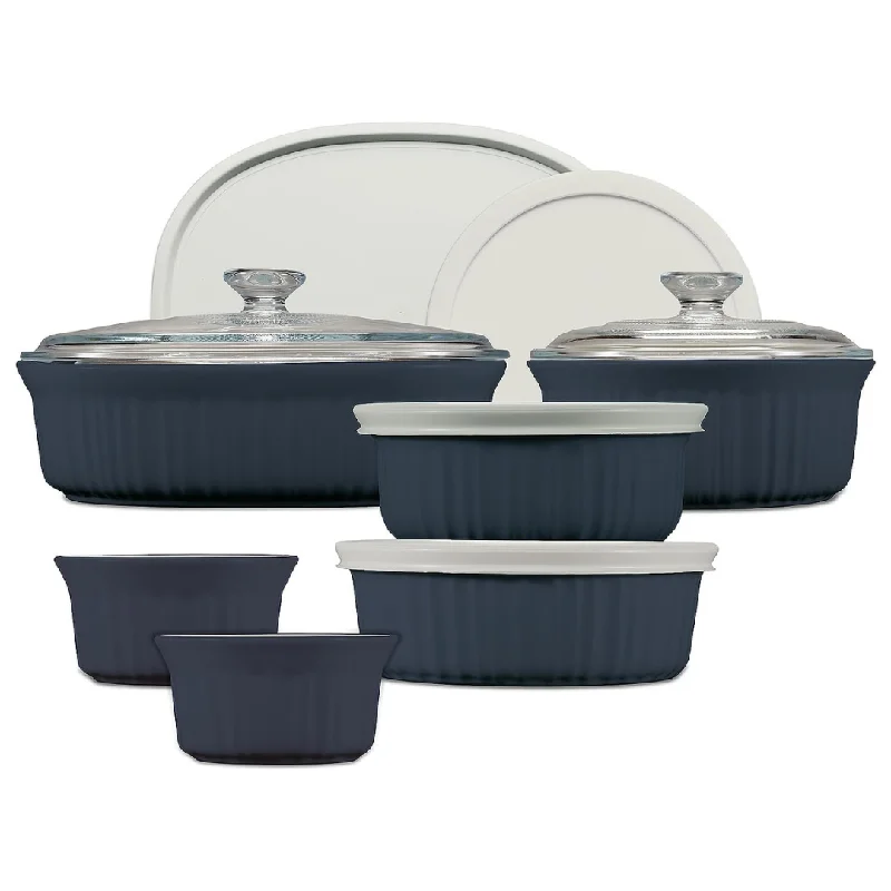 12-Piece CorningWare Ceramic Bakeware Set