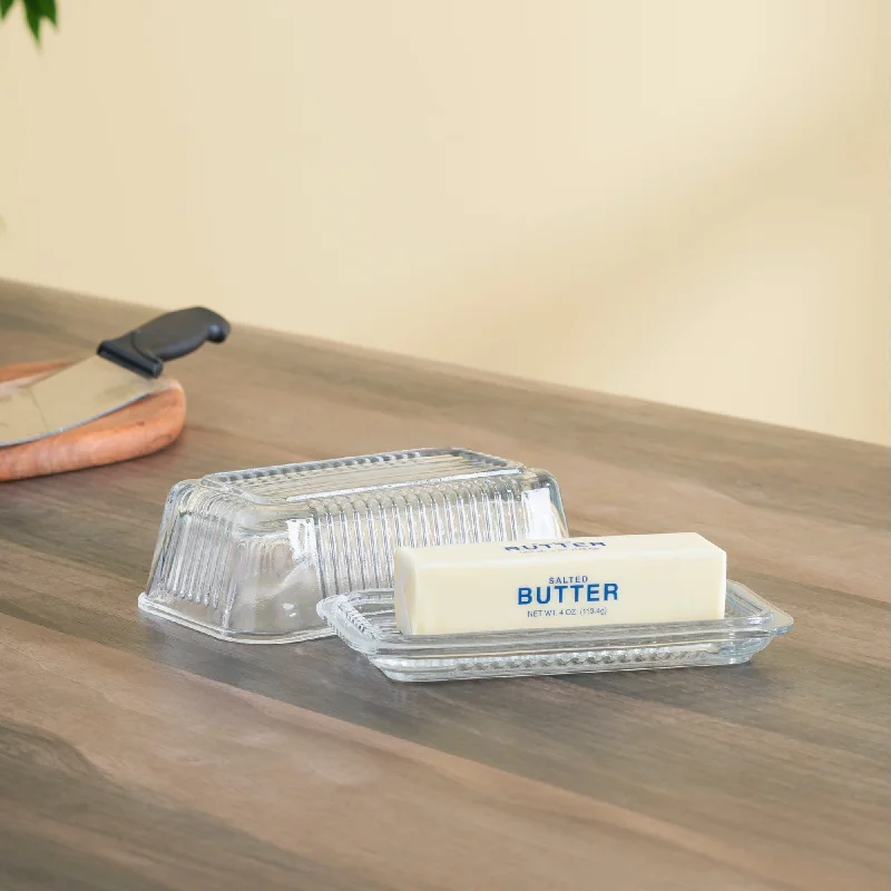 Glass Butter Dish