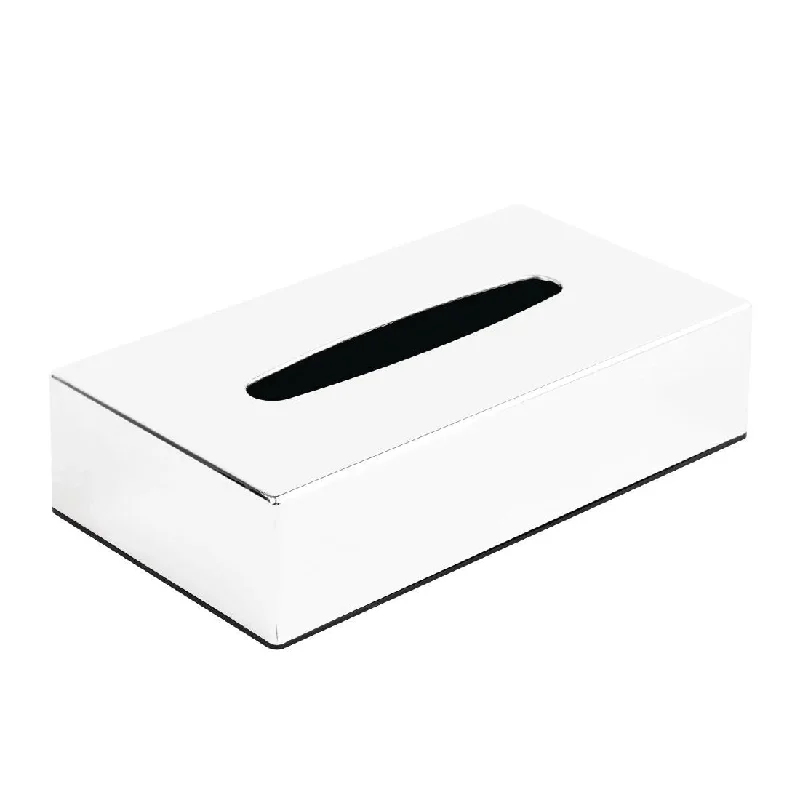 Bolero Chrome Rectangular Tissue Holder