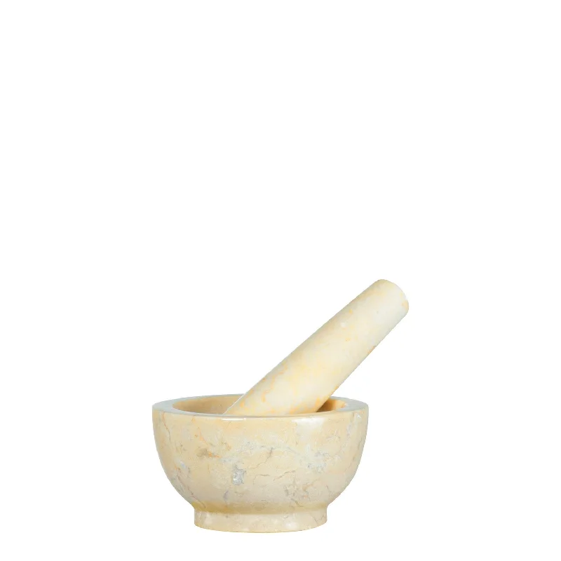 Cilio Prosecco Marble Mortar & Pestle, 2-Inch Height