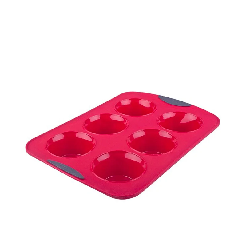 Daily Bake Silicone Bakeware 6 cup Jumbo Muffin Pan