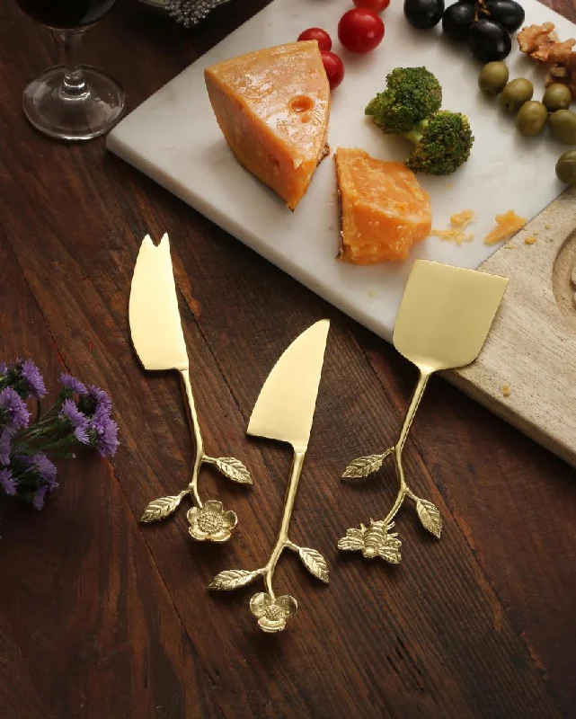 Flower & Bee Cheese Set