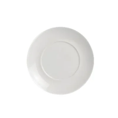 Steelite Folio 6.4" Saucer, White 12 /Case