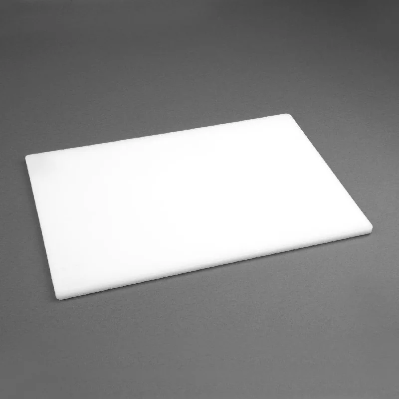 Hygiplas Antibacterial Low Density Chopping Board White - 450x300x10mm