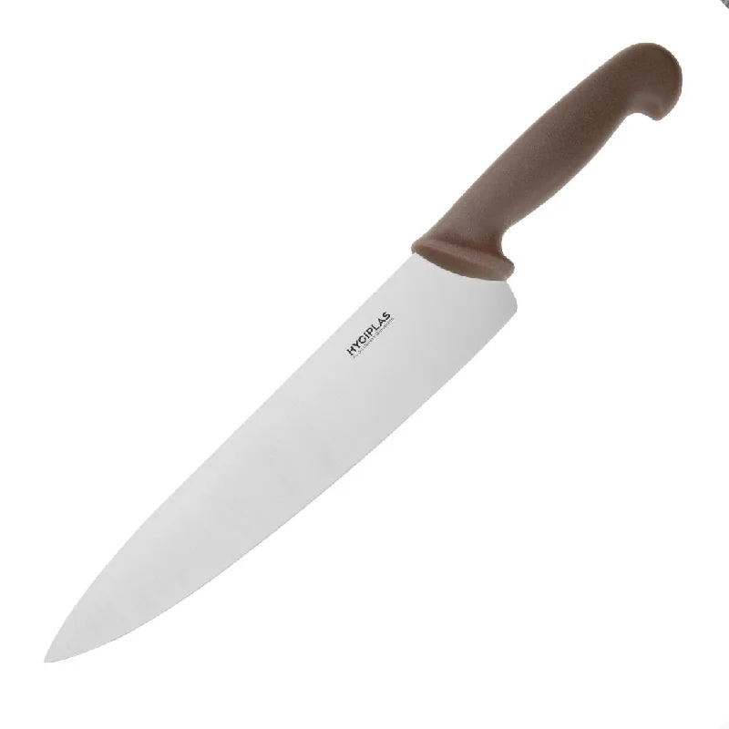 Hygiplas Cooks Knife Brown 254mm