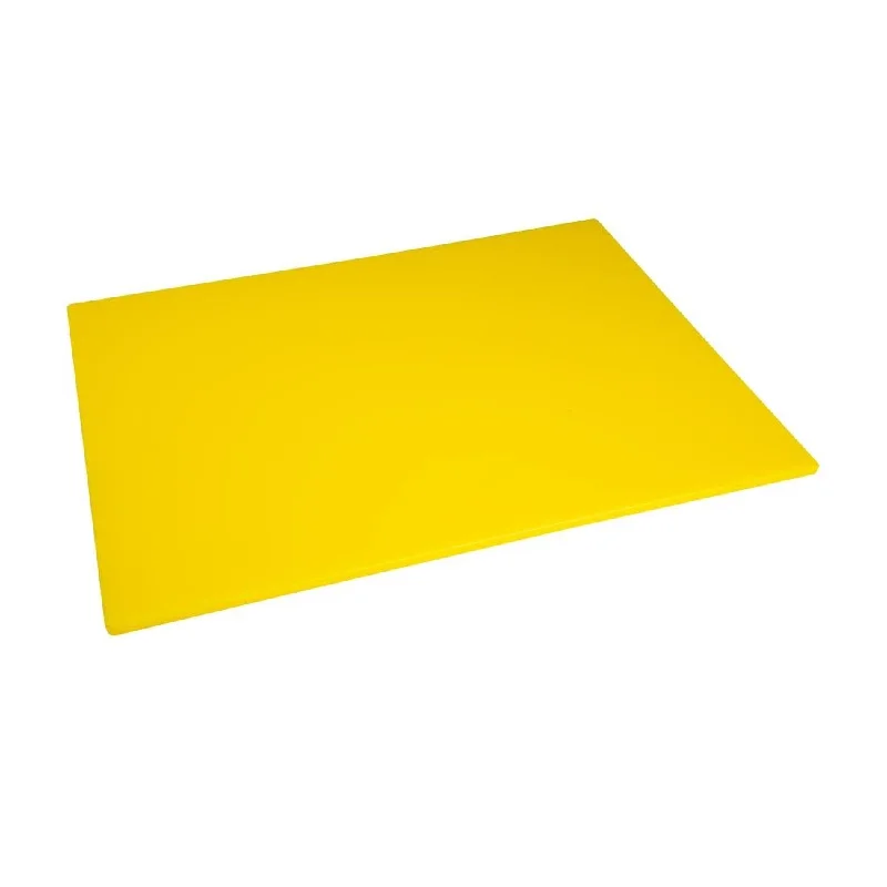 Hygiplas Low Density Chopping Board Yellow - 600x450x10mm