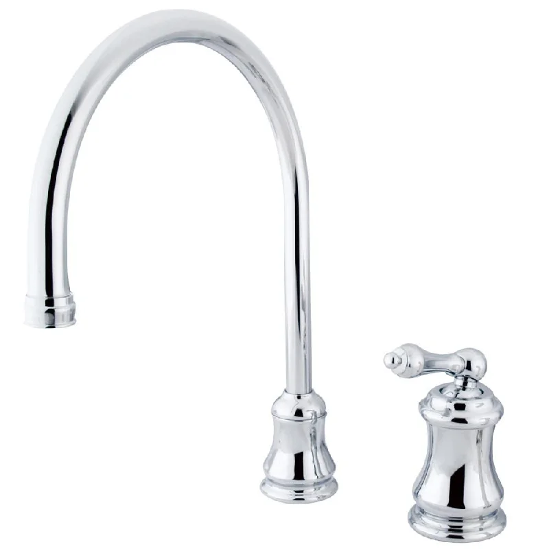 Kingston Brass Chrome Single Handle Widespread Kitchen Faucet KS3811ALLS