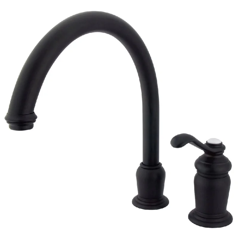 Kingston Brass Oil Rubbed Bronze Templeton High Spout Kitchen Faucet KS7825TLLS