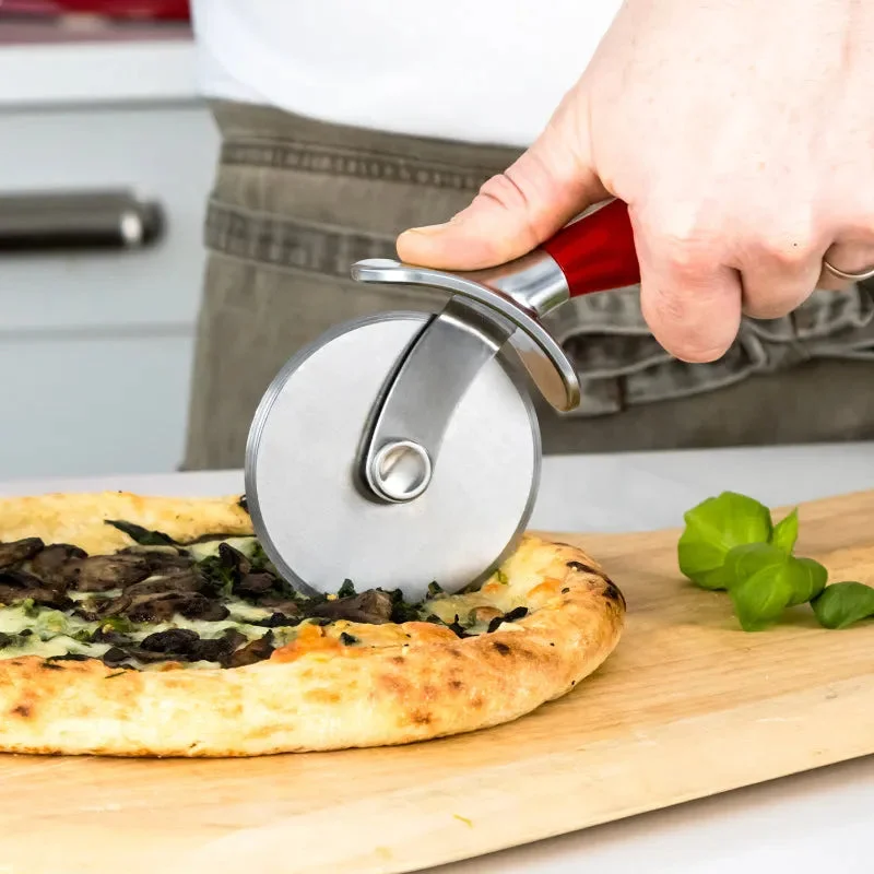 KitchenAid Stainless Steel Pizza Cutter | 9 x 4 x 1 inches