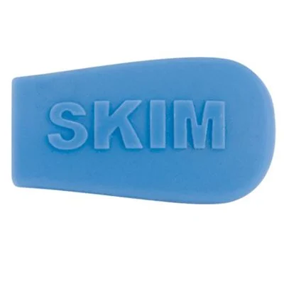 Service Ideas Beverage Sleeve, "SKIM", Light Blue