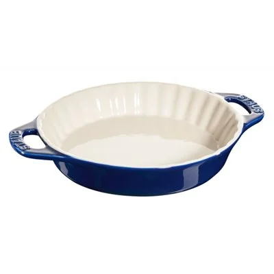 Staub 9" Pie Dish, Blue