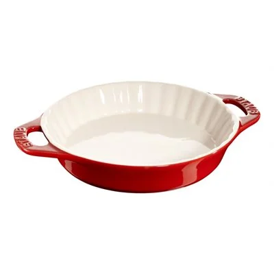 Staub 9" Pie Dish, Cherry