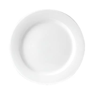 Steelite Distinction 10.6" Flat Rim Plate, White 24 /Case