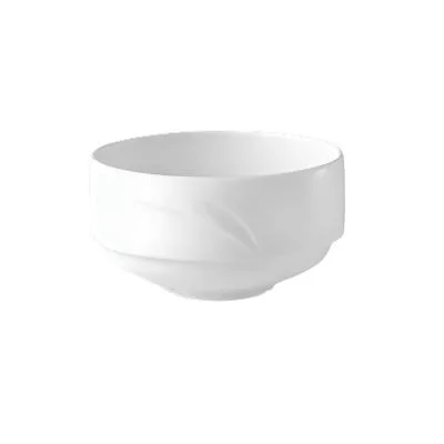 Steelite Distinction 10 Oz Unhandled Stackable Soup Cup, White 36 /Case