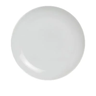 Steelite Folio 10.6" Round Coupe Plate, White 12 /Case