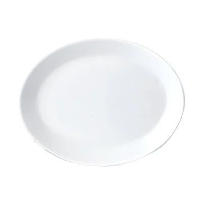 Steelite Simplicity 8" Oval Plate, White 24 /Case