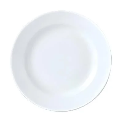 Steelite Simplicity 9" Harmony Plate, White 24 /Case