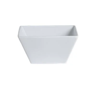 Steelite Varick 12 Oz Square Bowl, White 12 /Case