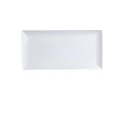 Steelite Varick 9.5" x 5" Rectangle Plate White 12 /Case