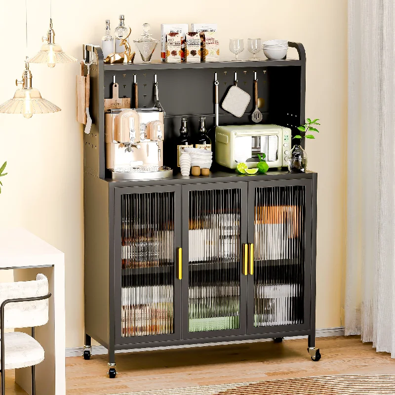 Streamdale Carbon steel Kitchen Storage Cabinets