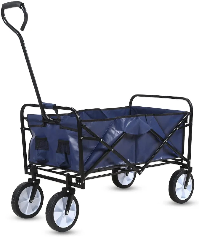 Streamdale Collapsible Garden Cart with Swivel Wheels