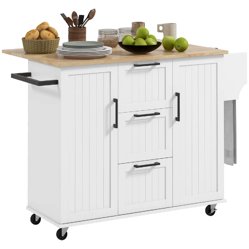 Streamdale Kitchen Island with Drop Leaf