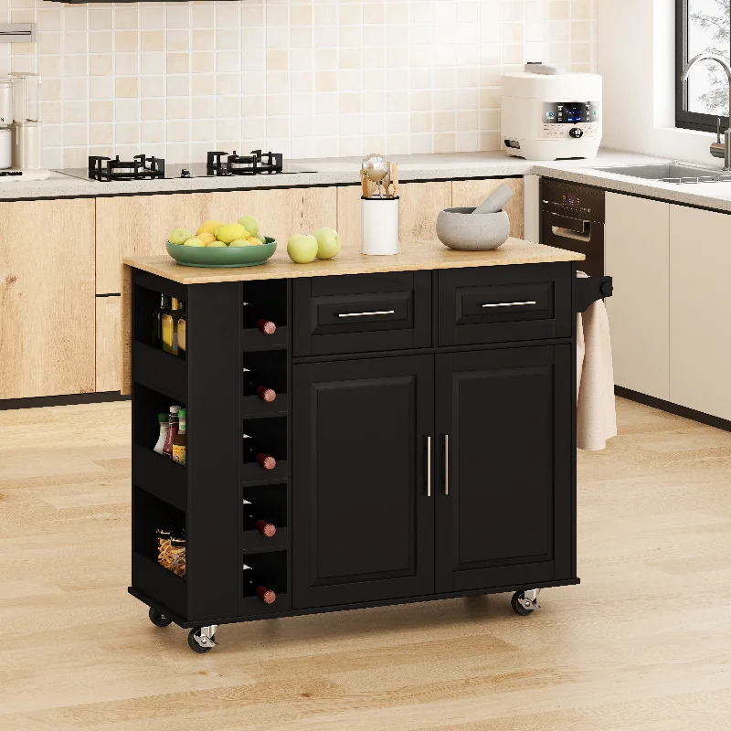 Streamdale Multi-Functional Kitchen Cart with Storage