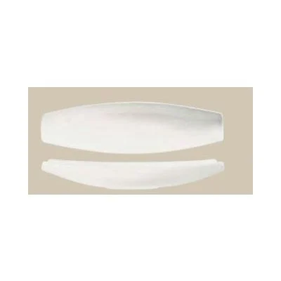 Syracuse China Royal Rideau 15.75" Canoe Plate, White 12 /Case