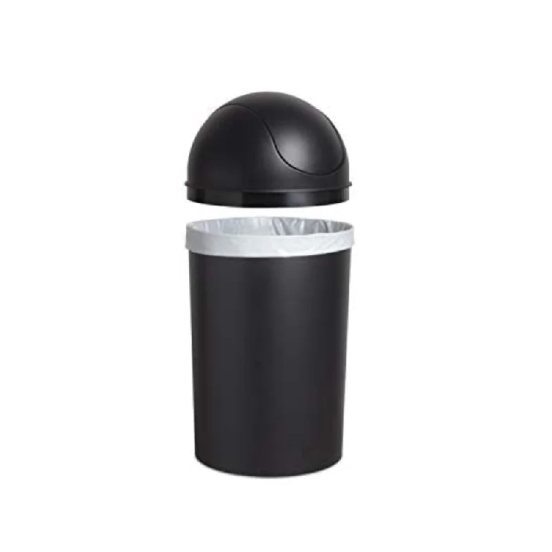 Umbra Grand Swing Top Garbage Large Capacity 10 Gallon Kitchen Trash Can