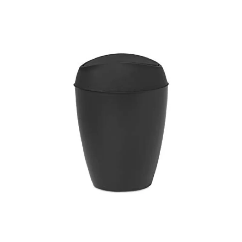 Umbra Twirla Trash Can With Swing-top Lid, 2.4 Gallon