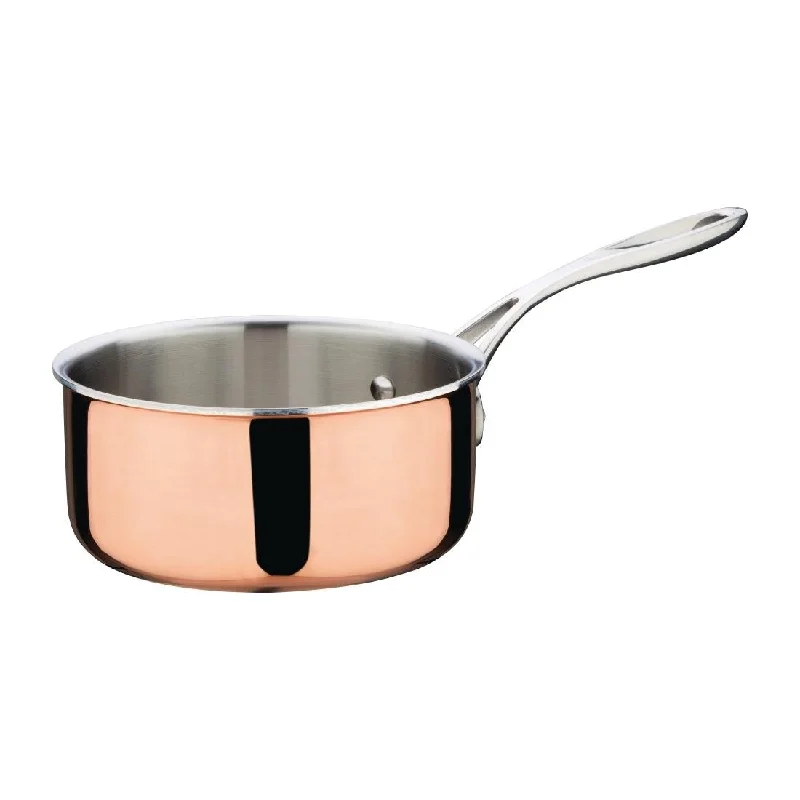 Vogue Tri Wall Copper Saucepan 160mm