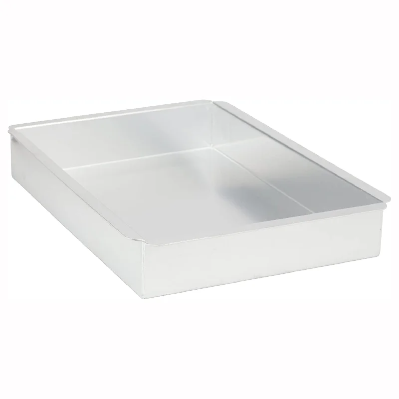 Commercial Anodized Aluminum Rectangle Straight-Sided Cake Pan