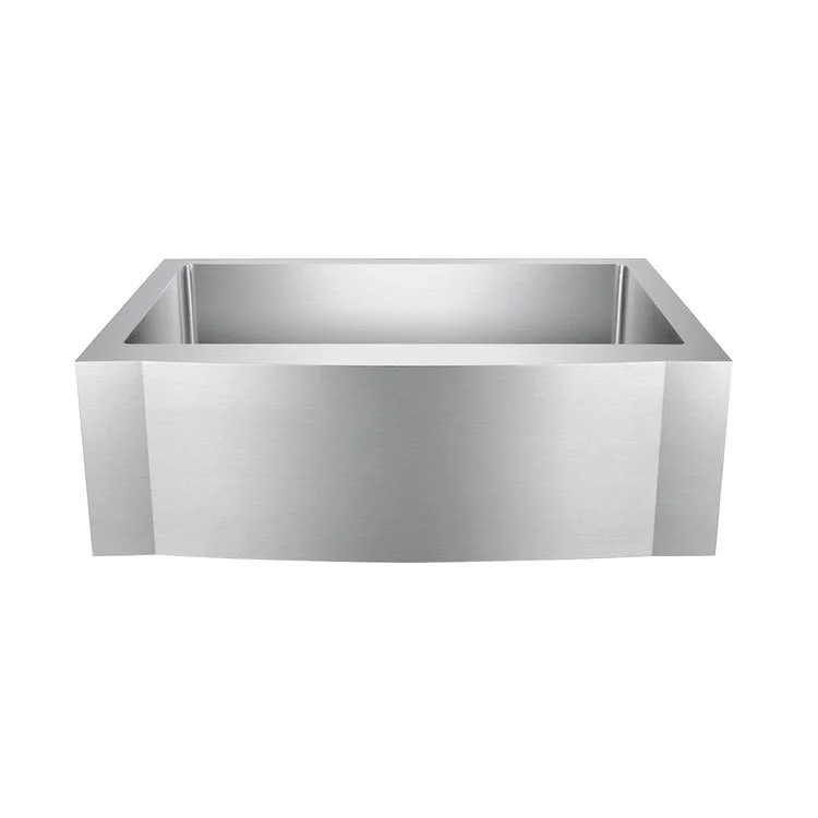 Kitchen Sink 30L x 20-3/4W Inch Single Bowl Bremen Farmer Stainless Steel Rectangle