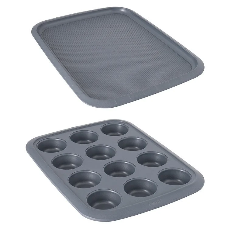 Gem Non-Stick Large Two-Piece Dessert Bakeware Set